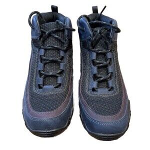Hotter Shoes Gore-Tex Waterproof Walking Shoes Sz US 9 UK 7 Navy NEW